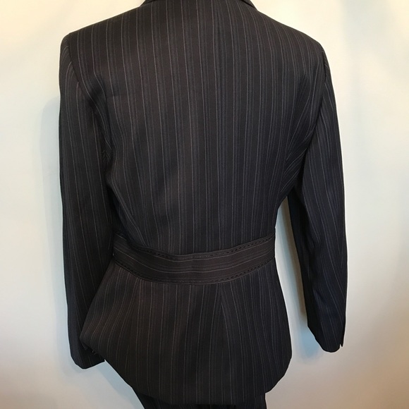 Stripe jacket w/matching pant & pic stitching - Picture 3 of 5